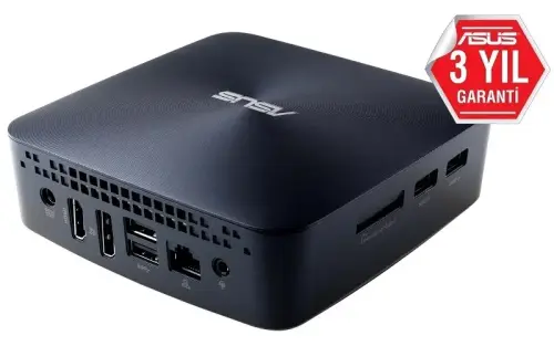 Asus VivoMini UN65H-M220M Intel Core i7-6500U 2.50GHz 4GB 128GB M.2 SSD HDMI DP Wifi BT (KM YOK) FreeDOS Mini PC