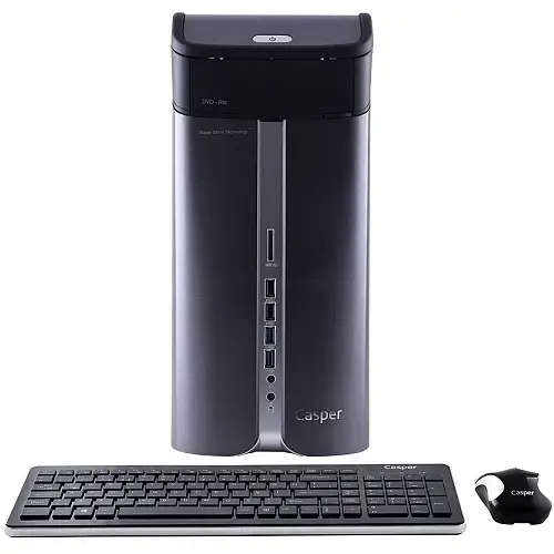 Casper Nirvana D300 D3L.7700-BYH5P-W Intel Core i7-7700 3.60GHz 16GB 2TB 4GB GTX 1050 Ti Windows 10 Masaüstü Bilgisayar