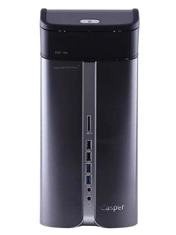 Casper Nirvana D300 D3L.7700-BYH5P-W Intel Core i7-7700 3.60GHz 16GB 2TB 4GB GTX 1050 Ti Windows 10 Masaüstü Bilgisayar