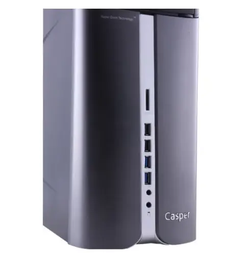 Casper Nirvana D300 D3L.7700-BYH5P-W Intel Core i7-7700 3.60GHz 16GB 2TB 4GB GTX 1050 Ti Windows 10 Masaüstü Bilgisayar