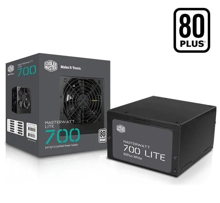 Cooler Master Watt 700W 80+ Aktif PFC 120mm Fanlı PSU (MPX-7001-ACABW-EU)