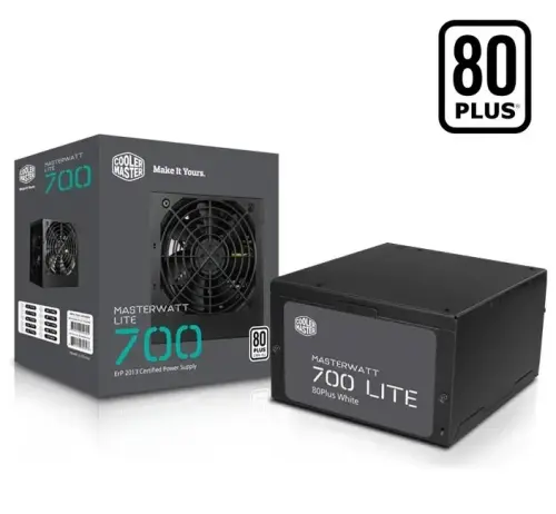 Cooler Master Watt 700W 80+ Aktif PFC 120mm Fanlı PSU (MPX-7001-ACABW-EU)