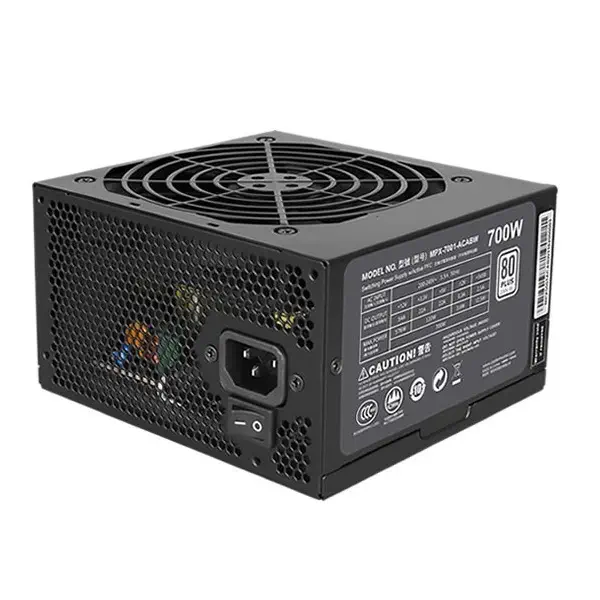 Cooler Master Watt 700W 80+ Aktif PFC 120mm Fanlı PSU (MPX-7001-ACABW-EU)