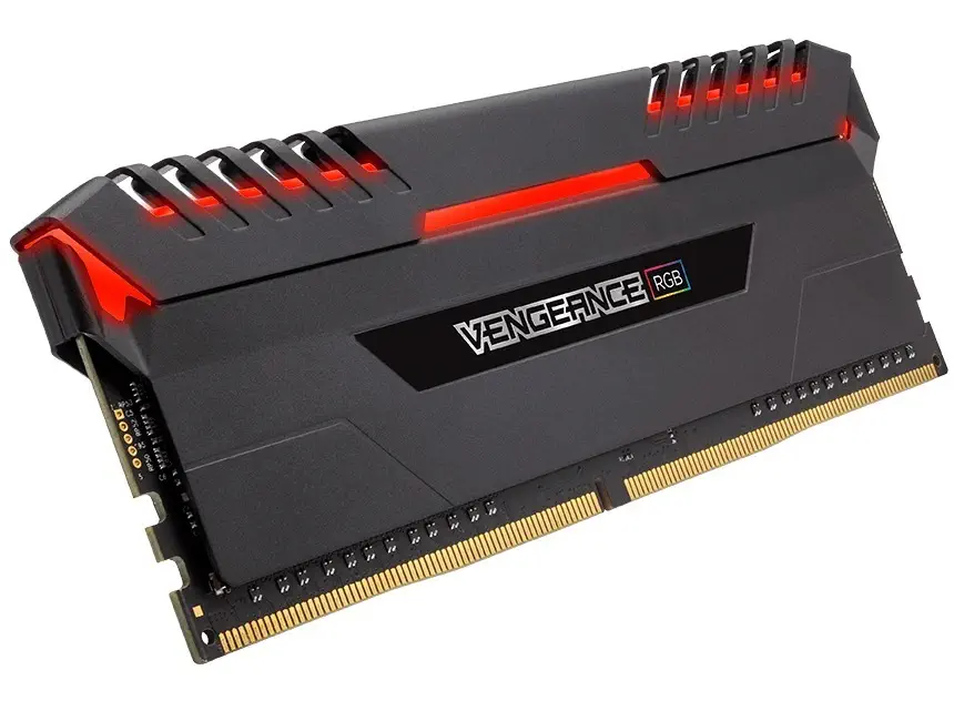 Corsair Vengeance RGB 16GB (2x8GB) DDR4 DRAM 2666MHz CL16 Gaming Ram - CMR16GX4M2A2666C16