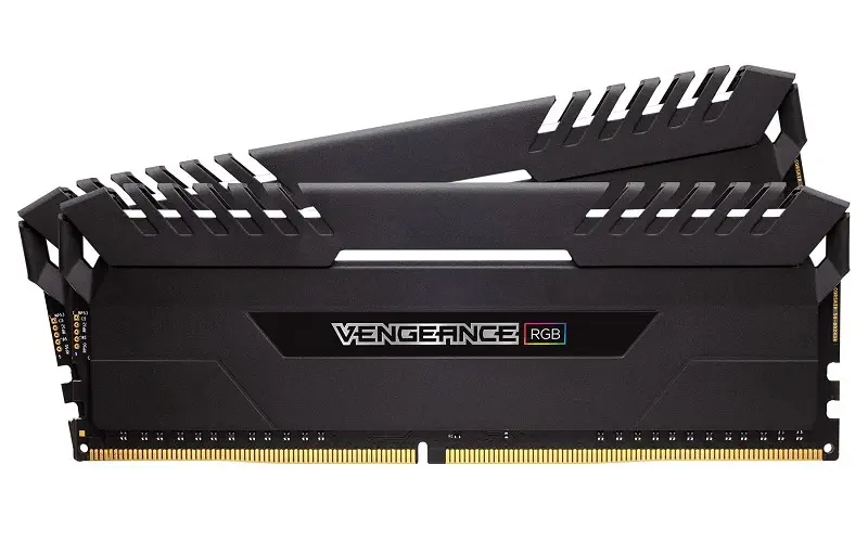 Corsair Vengeance RGB 16GB (2x8GB) DDR4 DRAM 2666MHz CL16 Gaming Ram - CMR16GX4M2A2666C16
