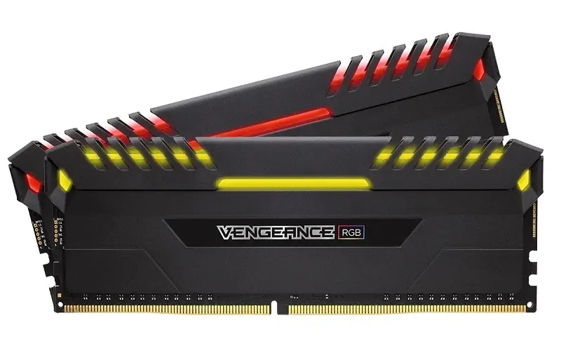Corsair Vengeance RGB 16GB (2x8GB) DDR4 DRAM 2666MHz CL16 Gaming Ram - CMR16GX4M2A2666C16