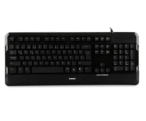 Everest KB-8835 USB Q Standart Siyah Gaming Klavye