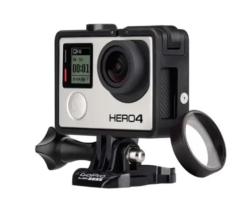GoPro Hero4 Black, Hero4 Silver, Hero3+, Hero3 için Çerçeve (5GPR/ANDFR-302)