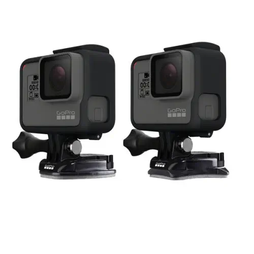 GoPro Yapışkanlı Eğik + Düz Bağlantı Parçası (5GPR/AACFT-001)