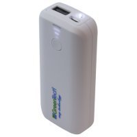 Greentech GT-PB19 5200mah LED Fenerli Powerbank Beyaz