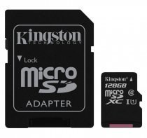 Kingston 128GB MicroSD SDXC Class10 UHS-I Hafıza Kartı - SDC10G2/128GB