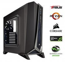 Proycon PBA4-S AMD Ryzen 5 1600 3.20GHz 16GB 240GB SSD+1TB 6GB GTX 1060 Gaming Bilgisayar
