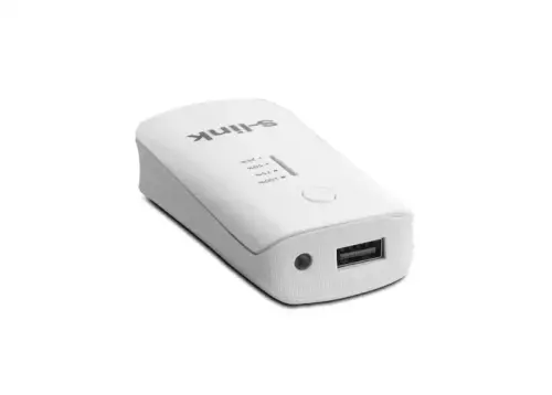 S-Link IP-710 5200mAh Powerbank Beyaz/Gümüş