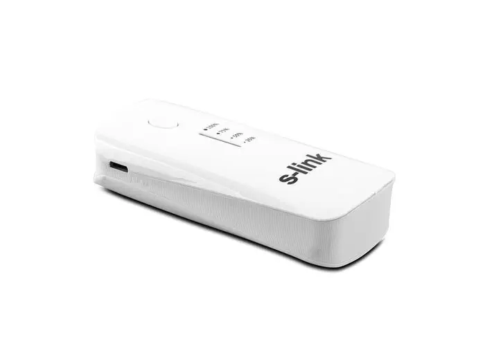 S-Link IP-710 5200mAh Powerbank Beyaz/Gümüş