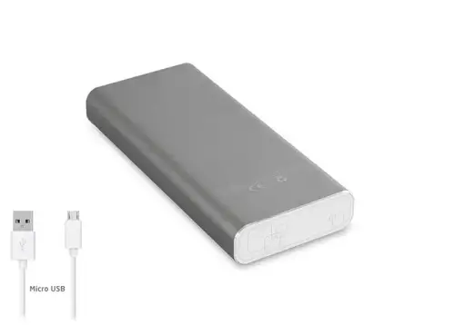 S-link IP-G13 13000mAh Gümüş Taşınabilir Şarj Cihazı 