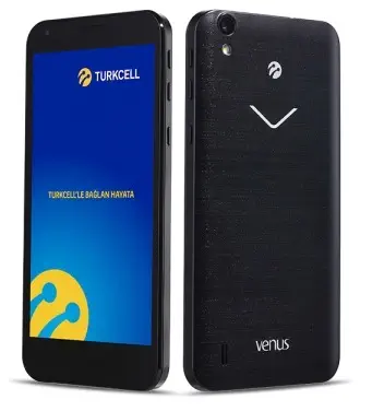 Vestel Venüs 5000 16GB Siyah Cep Telefonu (Distribütör Garantili)