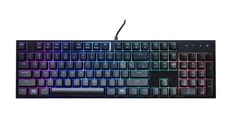 Cooler Master MasterKeys Lite Mekanik Hisli RGB USB Gaming Klavye - SGK-3040-KKMF1-TU