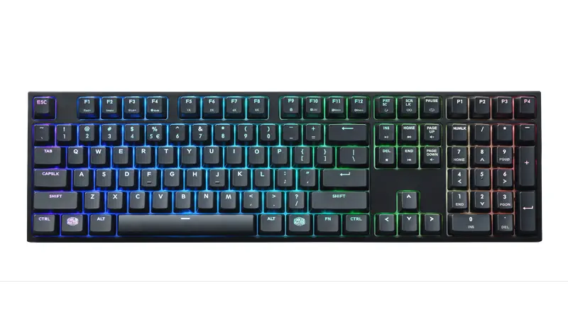 Cooler Master SGK-6020-KKCL1-TU MasterKeys Pro L RGB LED Mekanik Cherry MX Blue TR Gaming (Oyuncu) Klavyesi