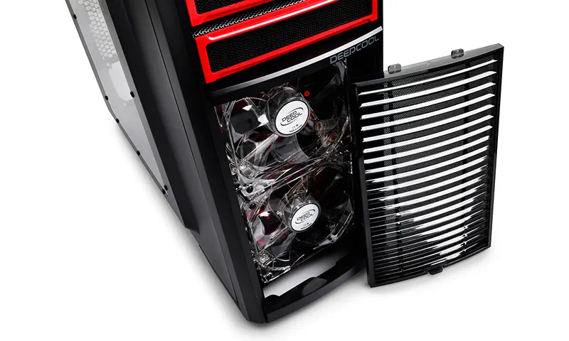 Deep Cool Kendomen Titanyum 1xUSB 3.0, 1xAudio, 1xMic,Sıvı Soğutma Desteği ATX Kasa