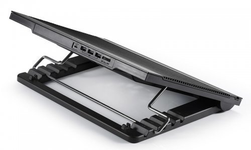 DEEPCOOL N9 Black 180X15mm Fan 4 USB Port Alüminyum Notebook Stand ve Soğutucu