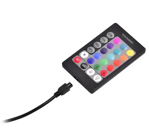 Deep Cool RGB350-LED Uzaktan Kumandalı 12V Led Işık 4Pin RGB Konnektör