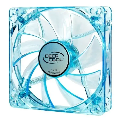 Deep Cool XFAN 120B/B Mavi Ledli 120mm Kasa Fan