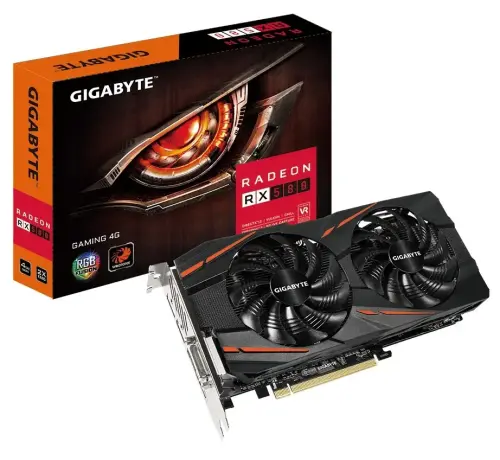 Gigabyte Radeon RX580 Gaming 4G 4GB GDDR5 256Bit DX12 Gaming Ekran Kartı - GV-RX580GAMING-4GD