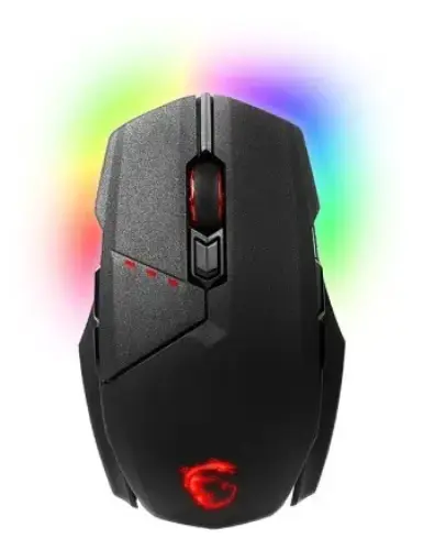 MSI Clutch GM70 18000DPI 8 Tuş RGB Wireless Optik Gaming Mouse