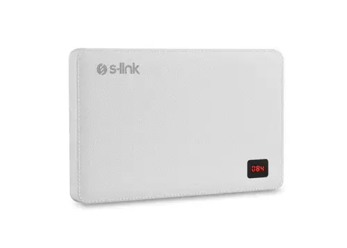 S-link IP-G200 20000mAh 4xUsb Port Girişli Beyaz Powerbank