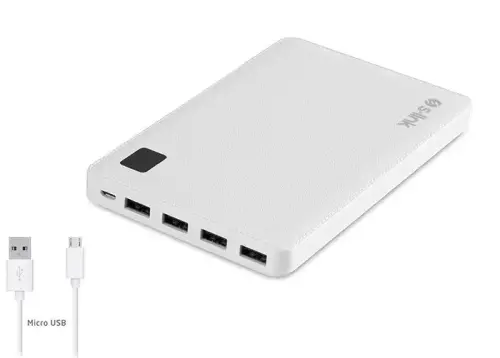 S-link IP-G200 20000mAh 4xUsb Port Girişli Beyaz Powerbank