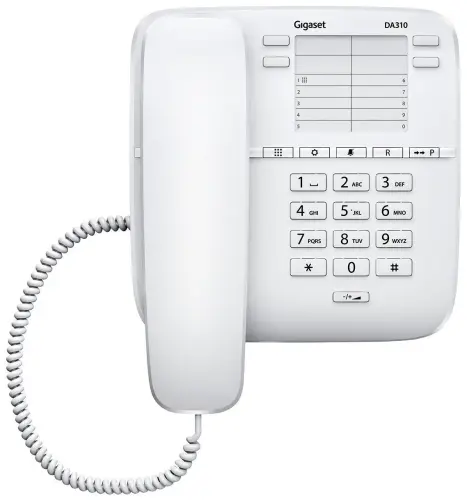 Gigaset Euroset Da310 Beyaz Masaüstü Telefon