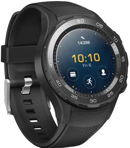 Huawei Watch 2 Carbon Black Akıllı Saat - Android Wear 2.0