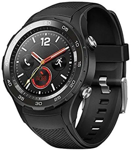 Huawei Watch 2 Carbon Black Akıllı Saat - Android Wear 2.0