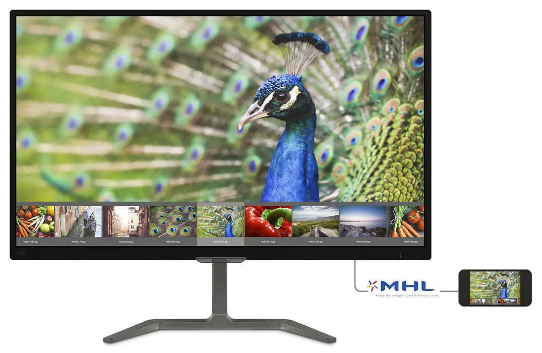 Philips 276E7QDAB/00 27″ 5ms (Analog+DVI-D+MHL/HDMI) Full HD IPS Monitör