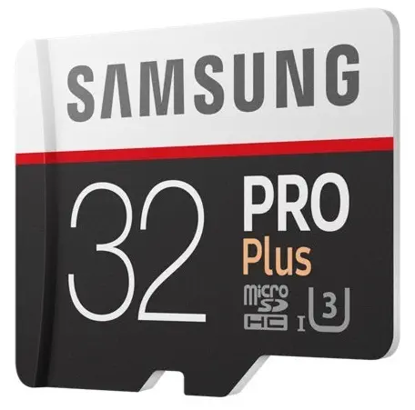 Samsung 32GB mSD PRO PlusU3 MB-MD32GA/EU 100 MB/s (SD Adaptor ile) MicroSD Kart