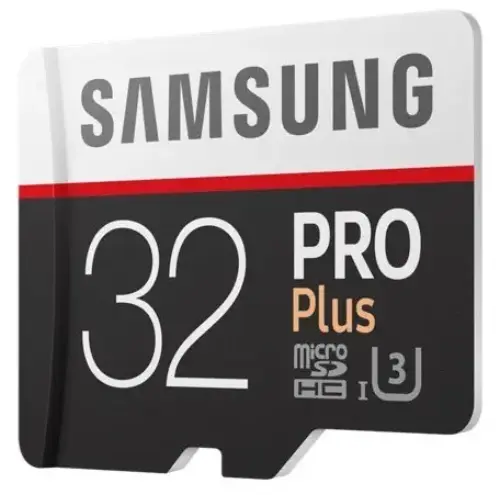 Samsung 32GB mSD PRO PlusU3 MB-MD32GA/EU 100 MB/s (SD Adaptor ile) MicroSD Kart