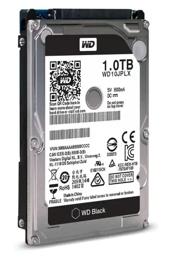 WD Black WD10JPLX 1TB 7200RPM Sata 3 32MB 2.5″ Sabit Disk