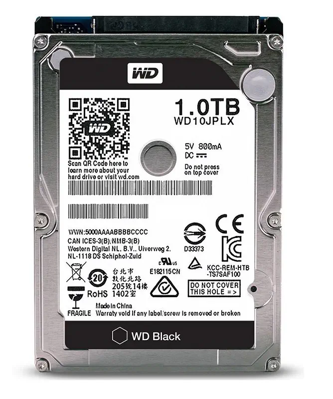 WD Black WD10JPLX 1TB 7200RPM Sata 3 32MB 2.5″ Sabit Disk
