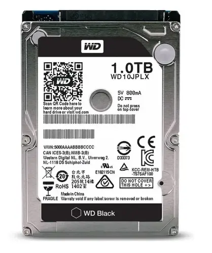 WD Black WD10JPLX 1TB 7200RPM Sata 3 32MB 2.5″ Sabit Disk
