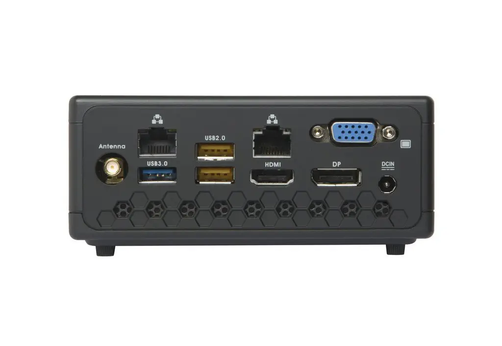 Zotac ZBOX-CI327NANO-BE-W3B Intel Celeron N3450 4GB 32GB Windows 10 Barebone Mini Masaüstü Bilgisayar