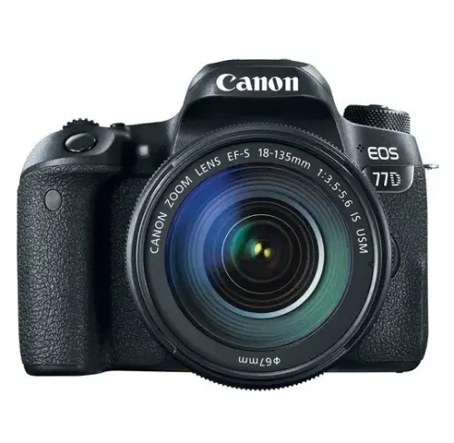 Canon EOS 77D + 18-135mm Lens Dijital SLR Fotoğraf Makinesi (2 Yıl Canon Eurasia Garantili)