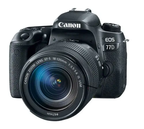 Canon EOS 77D + 18-135mm Lens Dijital SLR Fotoğraf Makinesi (2 Yıl Canon Eurasia Garantili)