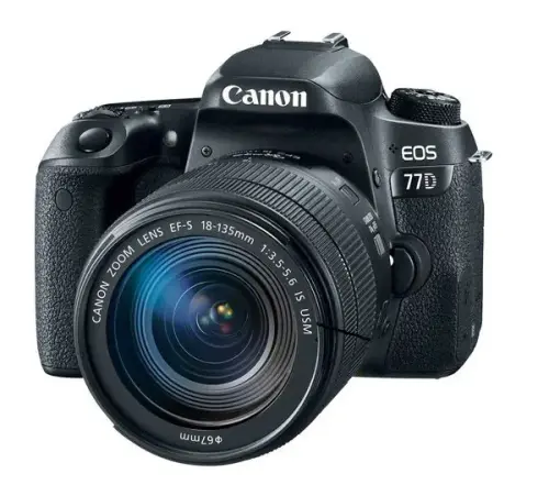 Canon EOS 77D + 18-135mm Lens Dijital SLR Fotoğraf Makinesi (2 Yıl Canon Eurasia Garantili)