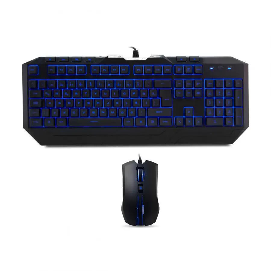 Cooler Master SGB-3030-KKMF1-TU Devastator II Mavi LED Türkçe Gaming (Oyuncu) Klavye Mouse Seti