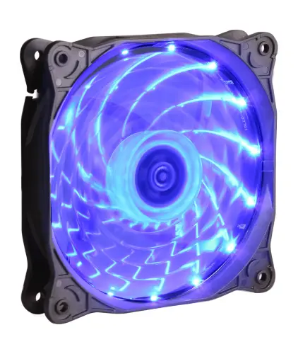 GamePower Ultra Silent GF-12B Sessiz 12cm Mavi Led`li Kasa Fanı