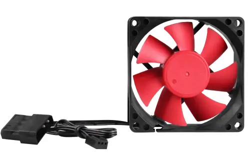Hiper HF-8 Sessiz 8 cm Kırmızı Kasa Fanı