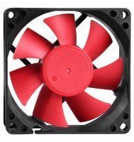 Hiper HF-8 Sessiz 8 cm Kırmızı Kasa Fanı