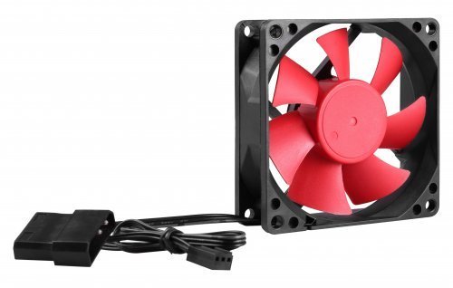 Hiper HF-8 Sessiz 8 cm Kırmızı Kasa Fanı