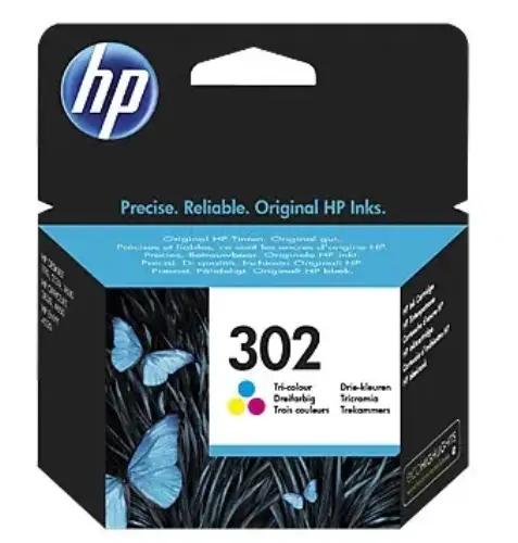 HP 302 F6U65AE Üç Renkli Mürekkep Kartuşu