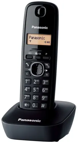 Panasonic KX-TG 1611 Siyah Dect Telefon